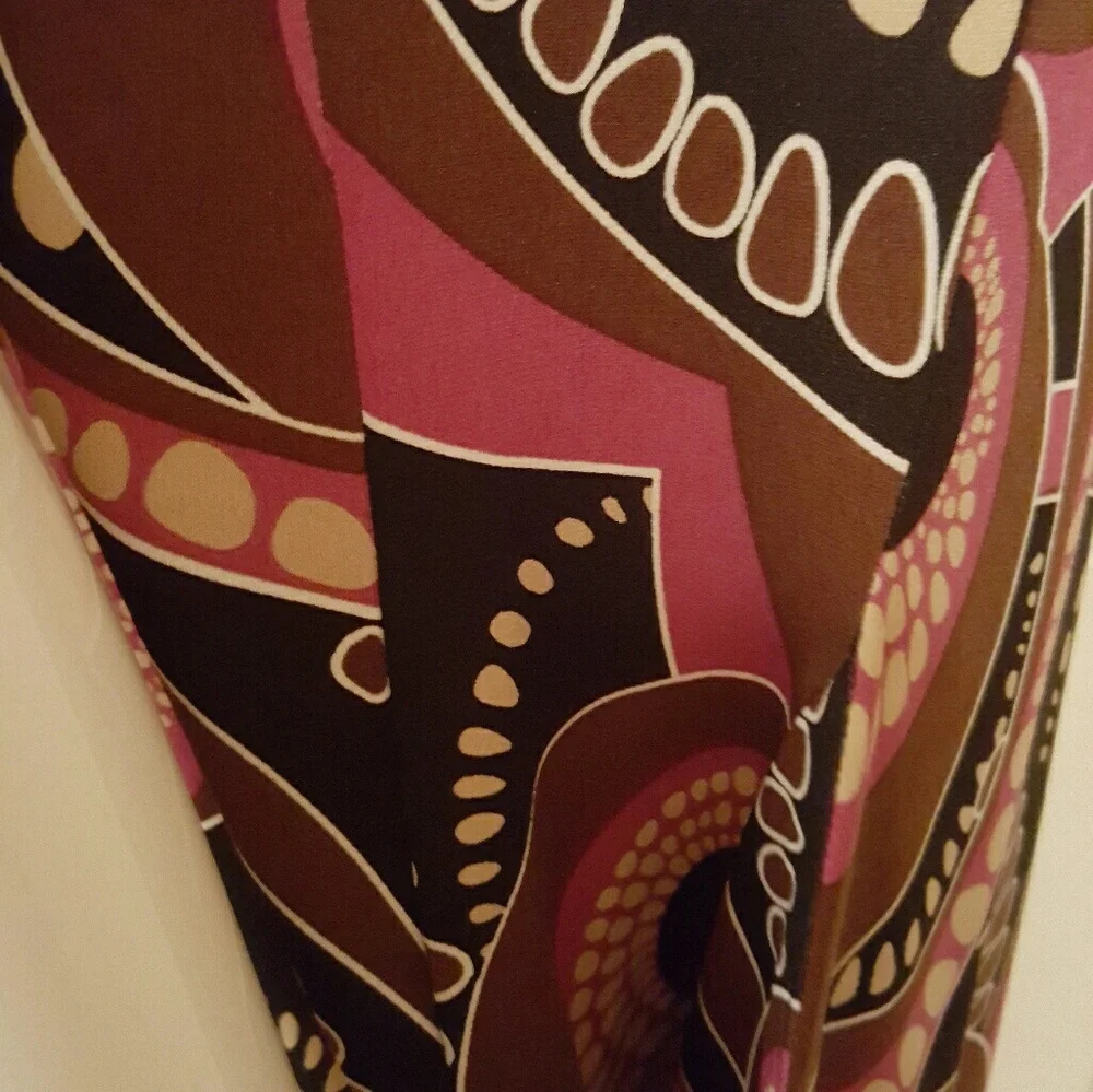 AGB Dress size 8 Plum Brown and black - Picture 4 of 6